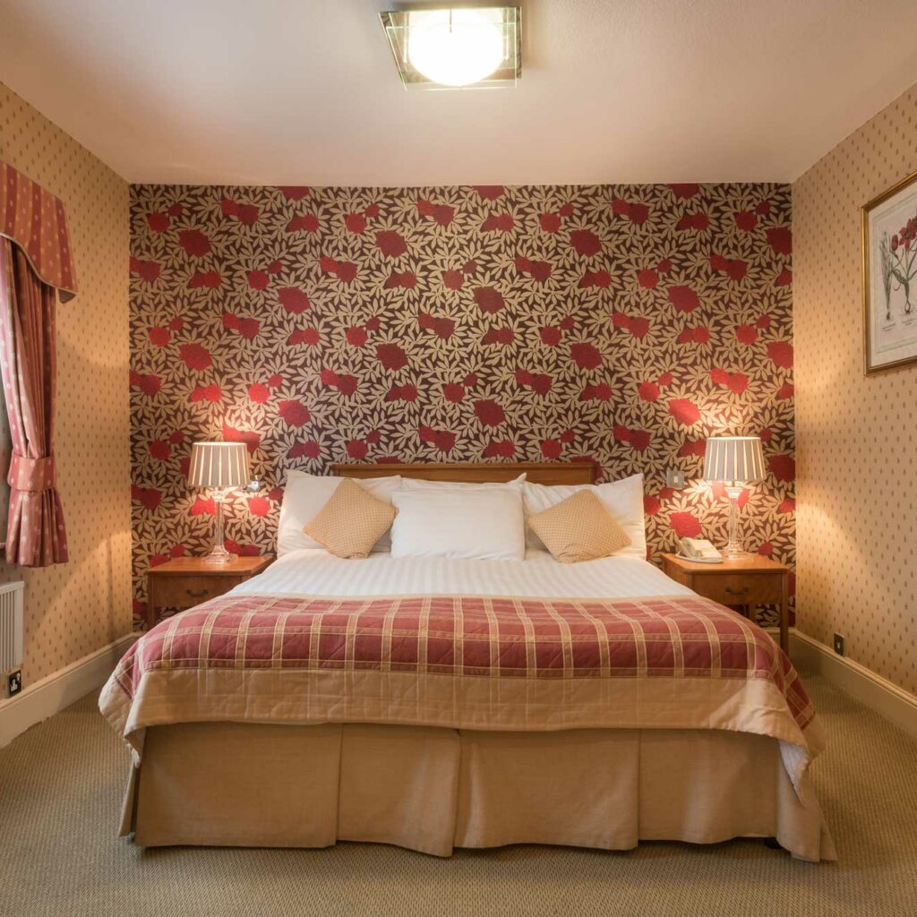 Bedroom at the Metropole Hotel, Llandrindod Wells